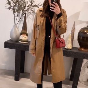 Aritzia Babaton Trench Coat Size Small